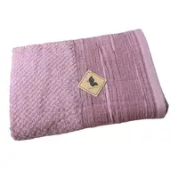 Рушник банний махровий L&M Home Textiles 20443 70х140 см рожевий