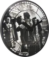 Настінний годинник 3D "Kiss me in Paris" ?39 см