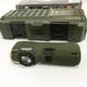 Фонарик-зажигалка армейская MULTIFUNCTIONAL D51-COB, Зажигалка на подарок в упаковке. Цвет: зеленый