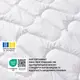 Одеяло двухспальное 175х210 искусственный пух всесезонное антиаллергенное белое