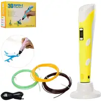 3D ручка 168-Y 19 см, тип филамента пластик , 4 цвета - PLA, USB шнур