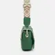 Женская кожаная сумка Borsa Leather K12118z-green