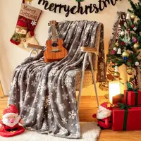 Плед новогодний евро New Year 5 19308 200х230 см