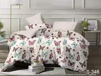 Комплект постельного белья с компаньоном S346 TAG satin (evro)-346