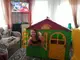 Детский игровой пластиковый домик со шторками ТМ Doloni (средний)