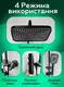 Душевая система с тропическим душем 4 в 1 Shower Kraft А401 Black