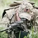 Набор шевронов 2 шт с липучкой Череп Карателя Punisher беж койот 5х8 см вышитый патч нашивка шеврон
