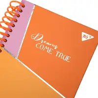 Блокнот для записів на спіралі в лінію А6 YES 7 БЦ Dreams come true 152032 64 листи
