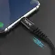 Кабель синхронизации Topk TK42C-VER2 MicroUSB Black USB 2m 3A нейлоновый