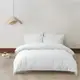 Постельное белье сатин premium Lotus Home - Leona белый евро