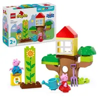 Конструктор LEGO DUPLO Сад та будиночок на дереві Пеппи 20 деталей (10431)