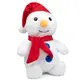 Мягкая игрушка Попелюшка снеговик Фрозик в колпаке 32 см (ZL748)