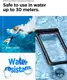 Водонепроницаемый чехол Spigen универсальный (2шт) Aqua Shield Waterproof А610, Black (AMP04527)