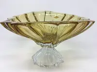 Фруктовница Bohemia Plantica Amber 6KG03/72W13/330/H 330 мм