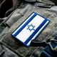 Набор шевронов 2 шт с липучкой Флаг Израиля и Украины 5х8 см вышитый патч Украины и Израиль