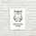 Постер в рамке OWL you need is love 15x21 см, A5 (WMT5_ART060_WH)