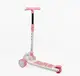 Самокат трехколесный Skyper LS-251/6 колеса PU со светом и музыкой. Pink and White (189247)