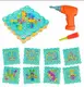 Конструктор Tu Le Hui "Diy Light Puzzle" 200 детали 12LED TLH-19 с шуруповертом