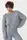 Укорочена в'язана кофта оверсайз - сірий цвет, ONE SIZE
