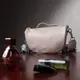 Трендовая женская сумка через плечо в классическом цвете из натуральной кожи Vintage 22656 Белый