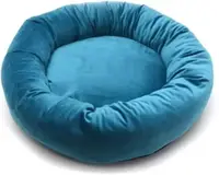 Лежак круглый 304084 Zoobaza - бирюзовый, 43х13