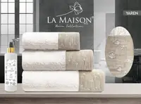 Подарочный набор полотенец La Maison c ароматом Yaren (3 шт)