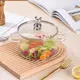 Кастрюля стеклянная 15009 16 см 1.5 л прозрачная