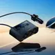 Адаптер автомобильный HOCO Anshun digital display 3-in-1 cigarette lighter car charger Z64 |2USB/2Type-C, 15W USB+240W DC|
