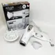 Электрический фен для волос Adler AD-2248 White 2400 Вт для укладки и сушки с насадками с ионизацией