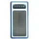 Внешний аккумулятор с солнечной панелью Power bank UKC 8285 10000 Mah зарядка кабель 4в1 Синий