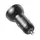 Адаптер автомобильный BASEUS Digital Display Dual USB |2USB, 4.8A, 24W| (CCBX-0S)