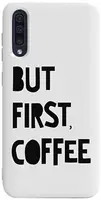 Чехол-накладка TOTO Pure TPU 2mm Print Case Samsung Galaxy A30s/A50/A50s #41 First Coffee White