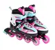 Детские ролики 150-L Best Roller, размер 38-42, стелька 24.5-26.5 см, колеса d - 7 см. Pink (151237)