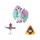 Набор игровых фигурок Pokemon - Снорант, Пикипек, Понита аниме