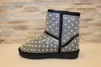Угги женские черные зимние С280