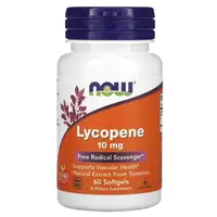 Натуральная добавка NOW Lycopene 10 mg 60 капсул