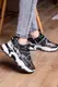 Кроссовки женские Fashion Rat 2470 41 размер 25 см Черный