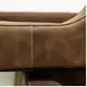 КОЖАНЫЙ КРОВАТЬ-ДИВАН ДЛЯ СОБАК BLACK LEATHER ((L): 76×106×20 СМ коричневий Л
