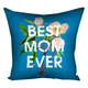 Подушка с принтом габардиновая Best mom ever 50x50 см 5P_21M016