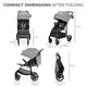 Прогулочная коляска Kinderkraft Trig 2 Grey (KSTRIG02GRY0000)