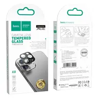 Захисне скло HOCO 3D Metal frame flexible Lens film дпя камери iPhone 12 mini (A18)