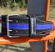 Пояс для пауерліфтингу Power System PS-3800  PowerLifting шкіряний Black/Blue Line XXL
