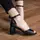 Женские босоножки Fashion Fairfax 2797 40 размер 25,5 см Черный
