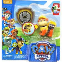 Игровой набор "Щенячий патруль. Крепыш" (фигурка+значок)