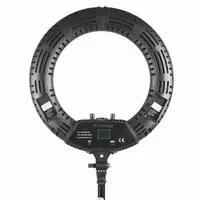 Кільцева лампа SY-3161III 45 см 96 Вт з РК-дисплеєм і штативом 2,1 м — професійне LED-освітлення для фото та відео