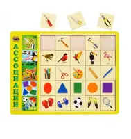 Деревянная игра "Ассоциации"