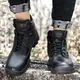 Ботинки тактические Lesko 6675 Black размер 46 мужские военные tactical