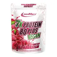 Протеин IronMaxx 7K Protein 80 Plus Vegan, 500 грамм Малина
