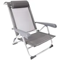 Кресло раскладное Bo-Camp Saint-Tropez Grey (1204796)