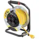 Подовжувач на котушці Stanley Fatmax 25 м, 3x1.5мм2, IP44, 3200Вт, 4 розетки з кришками, алюміній